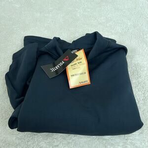 Polartec Power Stretch NWT High Neck Navy Fleece Long‎ Sleeve Unisex Made in USA